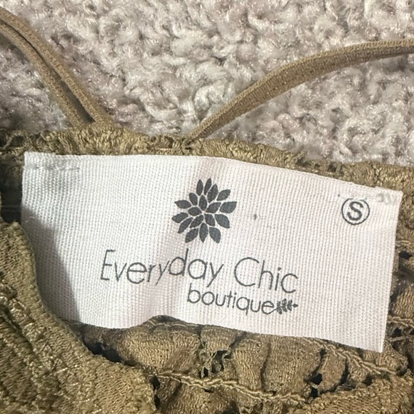 Like new! Everyday Chic Boutique Tan Fall Free People Lace Bralette – Size Small - Picture 2 of 4